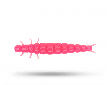 High5Lures Larva - Pink White UV